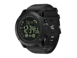 Reloj inteligente Bluetooth luminoso, resistente al agua, para exteriores (negro)