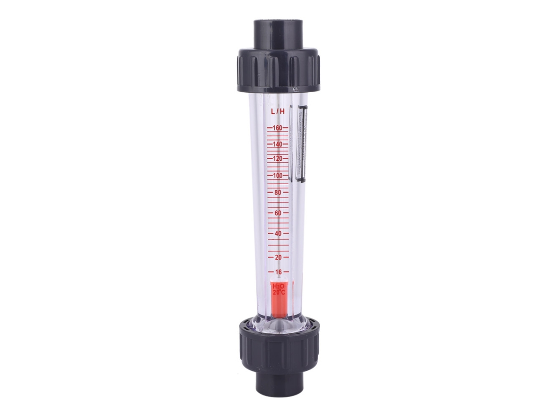 Medidor De Flujo De Tubo Plástico Lzb-15(d) Medidor De Caudal Líquido Alta Precisión Resistente A Alcalis Y Ácidos 16-160l/h