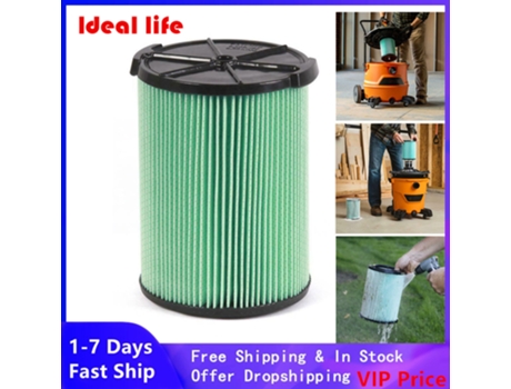 1 * filtro barredor para aspiradoras Ridgid Wet/Dry Shop Vf6000, accesorios para aspiradoras, pieza de Robot aspirador, herramienta de limpieza del...