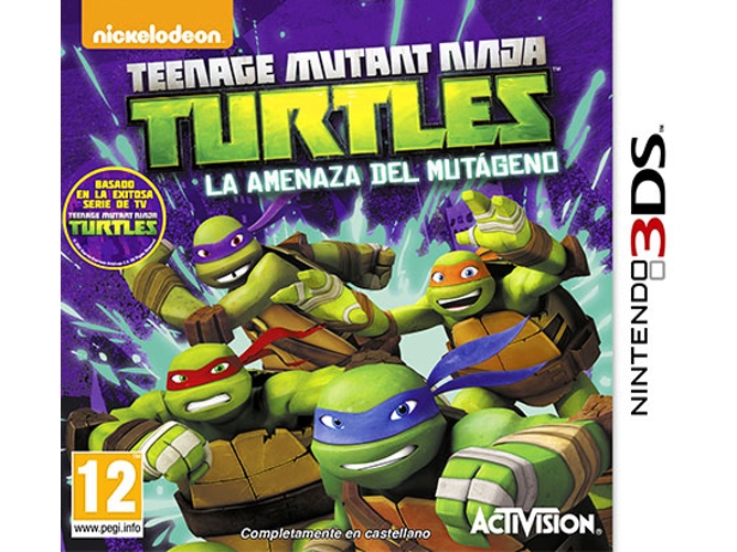 Juego Nintendo 3DS Teenage Mutant Ninja Turtles: La Amenaza del Mutágeno