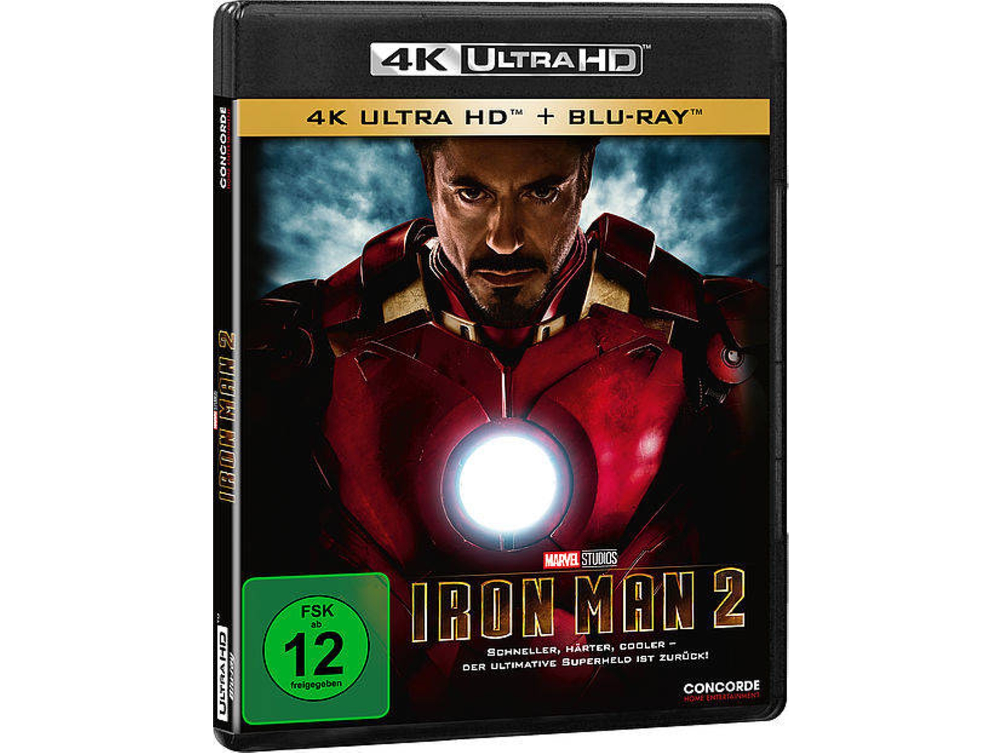Blu-Ray Iron Man 2 Alemán, Inglés