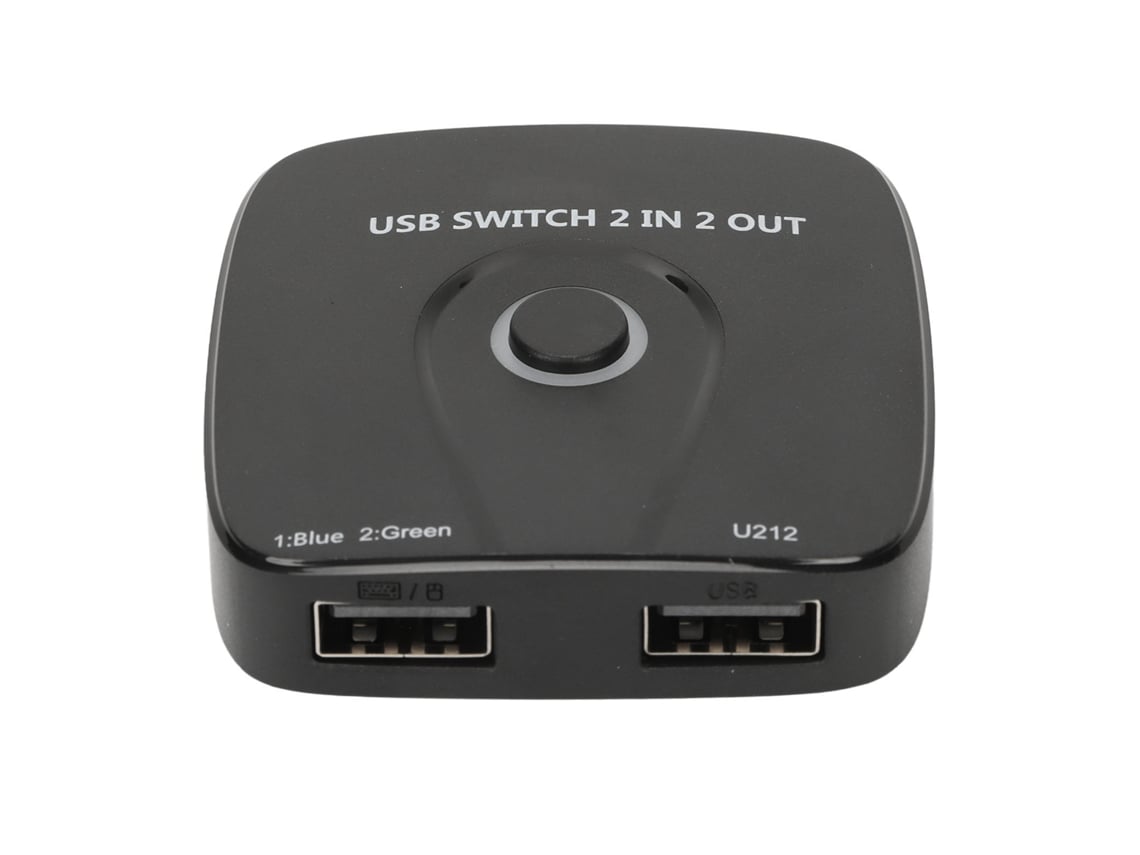 Baoj-2026interruptor Usb 2 Em 2 Out Sem Controlador Switcher Hub Para Computadores Tvs Inteligentes Teclado Usb 2.0