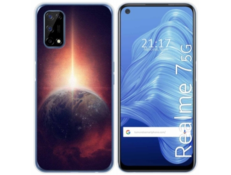Carcasa Realme 7 5G TUMUNDOSMARTPHONE Dibujos Multicolor