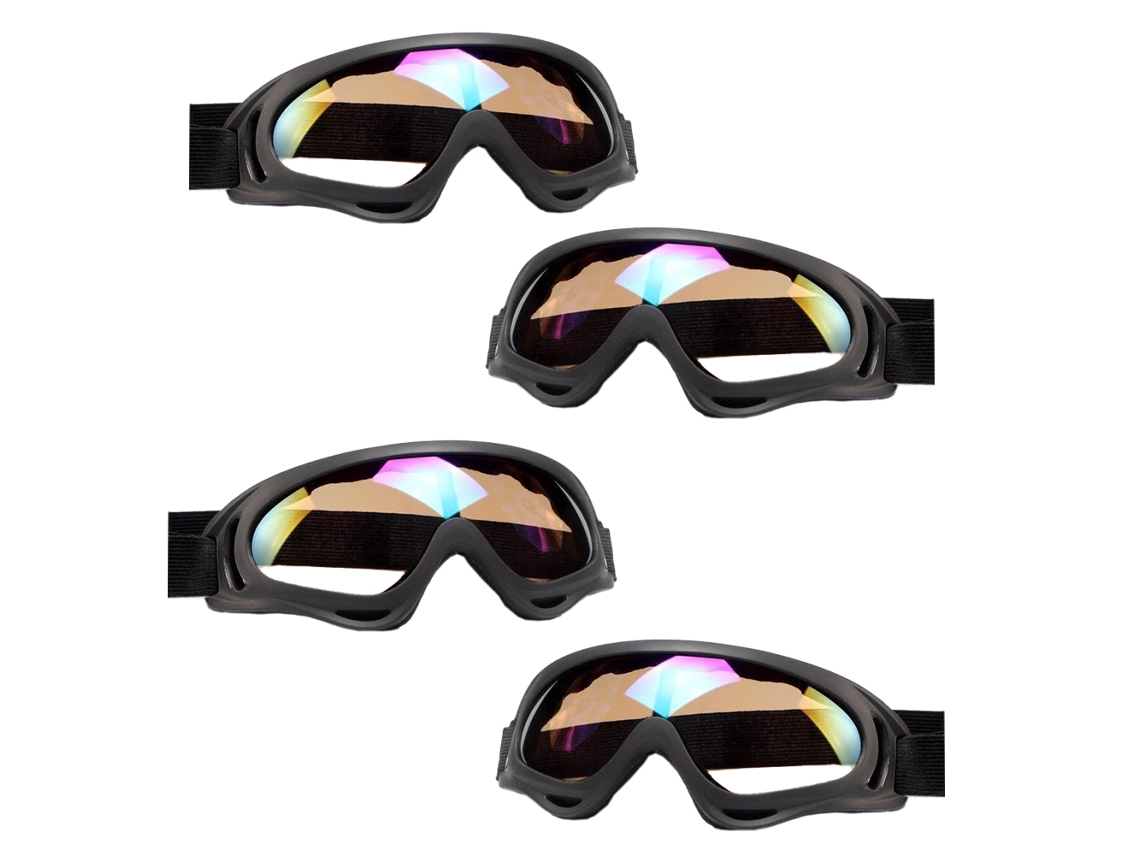 Gafas deportivas de alta tecnología, compatibilidad perfecta con banda elástica ajustable, tu equipo esencial para esquiar, hacer snowboard y motociclismo.