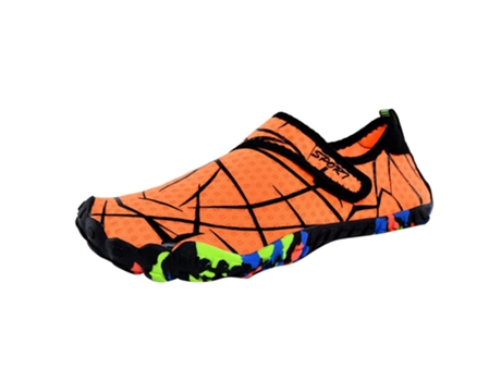 Zapatas de Agua Unisex SLOWMOOSE para Buceo y Esnórquel Naranja (44)