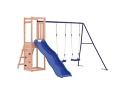 Parque Infantil De Exterior VIDAXL Marrón Madera