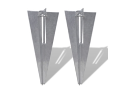 2 clavos para postes de cerca Wsd931355 Lovely Home