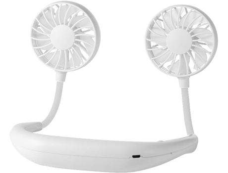 Mini Ventilador Manos libres personal cuello portátil USB recargable deportes cuello ventilación