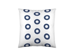 Almohada Decorativa POPCORN Beca Blue (Azul - Algodón - 60 x 60 cm)