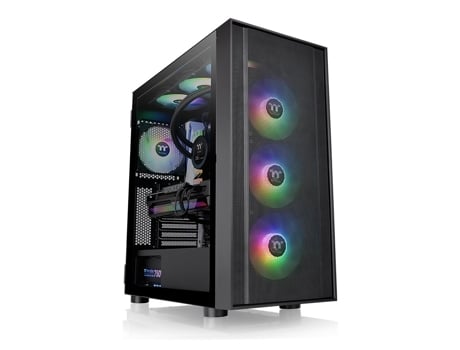 Caja PC THERMALTAKE H570 Tg Argb Midi Torre Negro