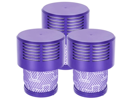 Paquete de 3 filtros Hepa V10 de repuesto para Dyson V10 Sv12, n.º de pieza 969082-01, lavables y reutilizables