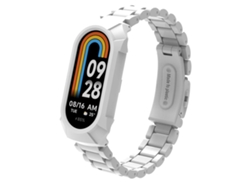 Pulsera para Xiaomi Smart Band 9/9 NFC/8/8 NFC - Plástico con tres perlas integradas