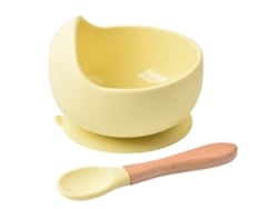 Conjunto De Louça Infantil/para Bebês Yuysan Em Silicone, 2 Peçasy11)