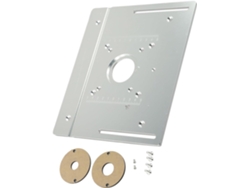 Aluminio, 240 X 200 Mm, 5 Mm. Placa Insertable Para Mesa De Fresadora Para Bancos De Trabajo.