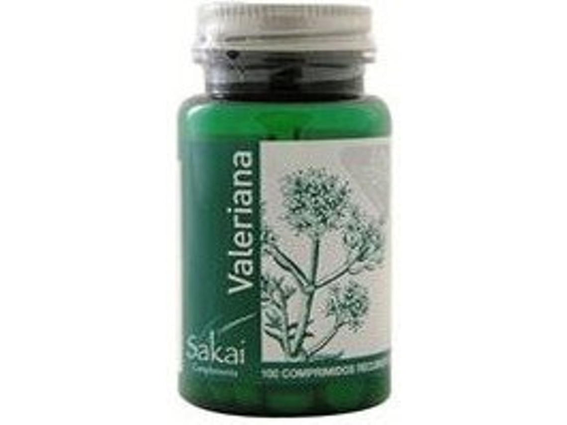 Complemento Alimentar SAKAI Valeriana 510 Mg 100 Comprimidos