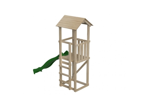 Parque Infantil Masgames Carlit L Techo de Madera MASGAMES OUTDOOR GAMES