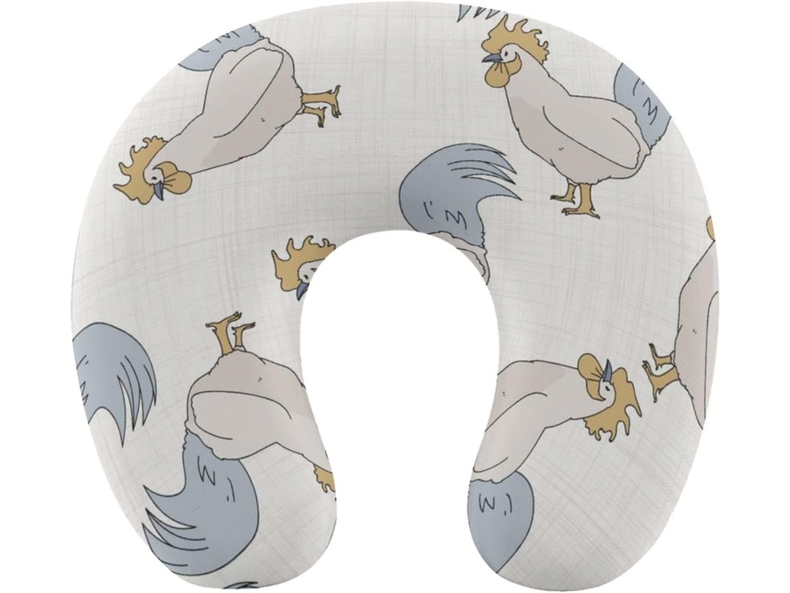 Almohada Viaje Cuello: Cómoda Espuma Viscoelástica Viscoelástica Fácil Relajación Cómodos Familia.brfácil