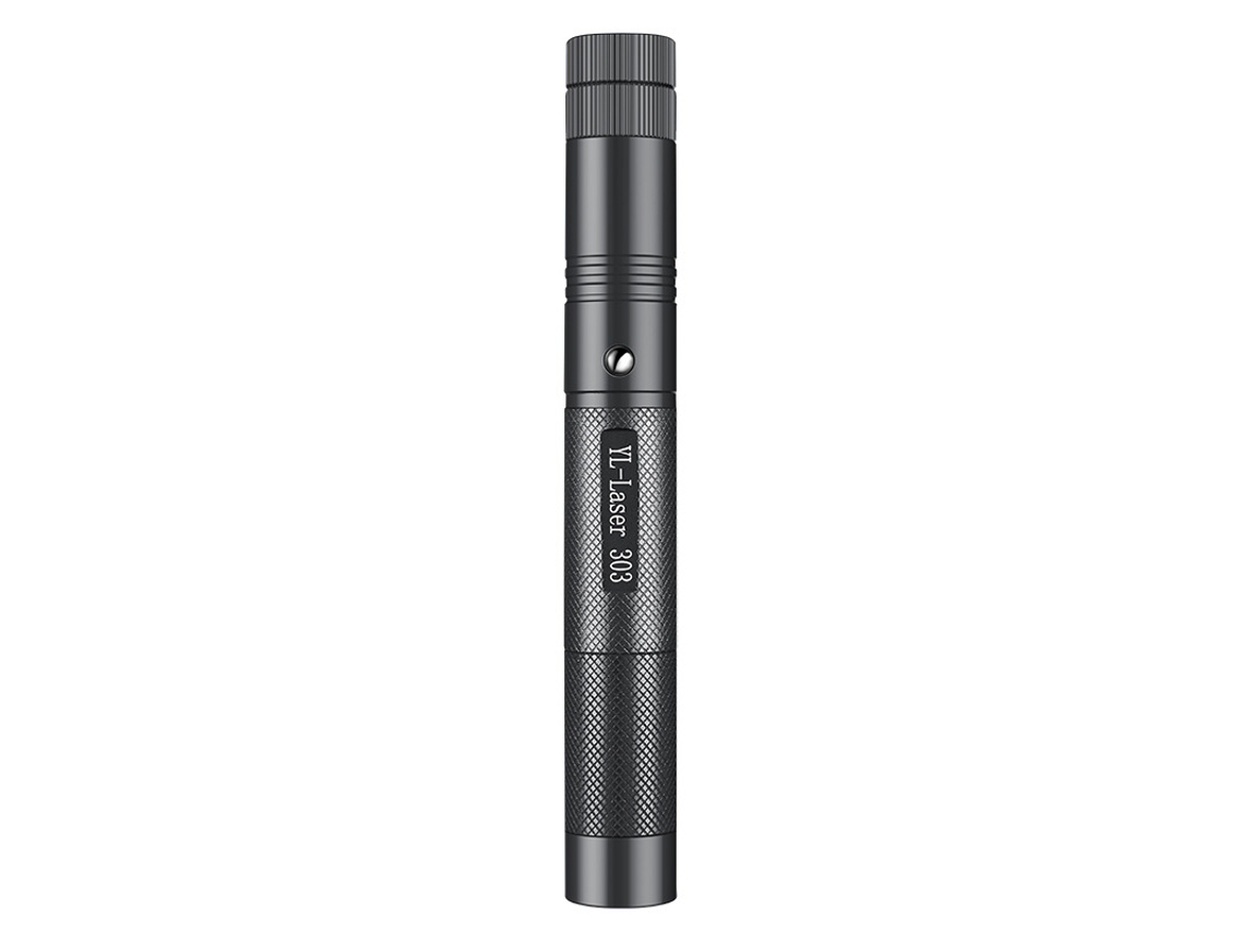 CHRUI 303 Puntero Láser Enfoque Ajustable Láser Rojo Linterna Estrellada