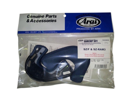 Protecciones de Casco ARAI Sz Ram X Cheek Pads 35 Mm