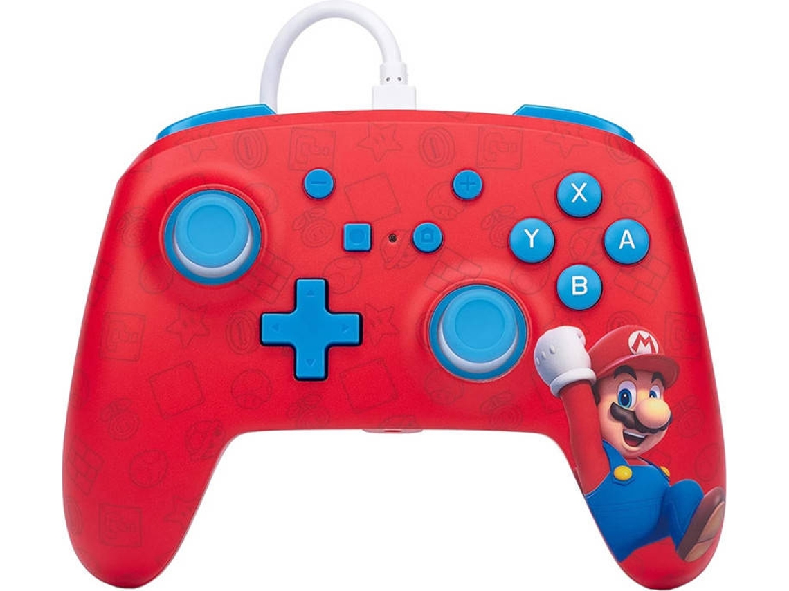 Mando Nintendo Switch POWERA WOO-HOO Mario Rojo