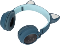 Auriculares Gaming Con Orejas De Gato, Graves Profundos Y Luz Led.
