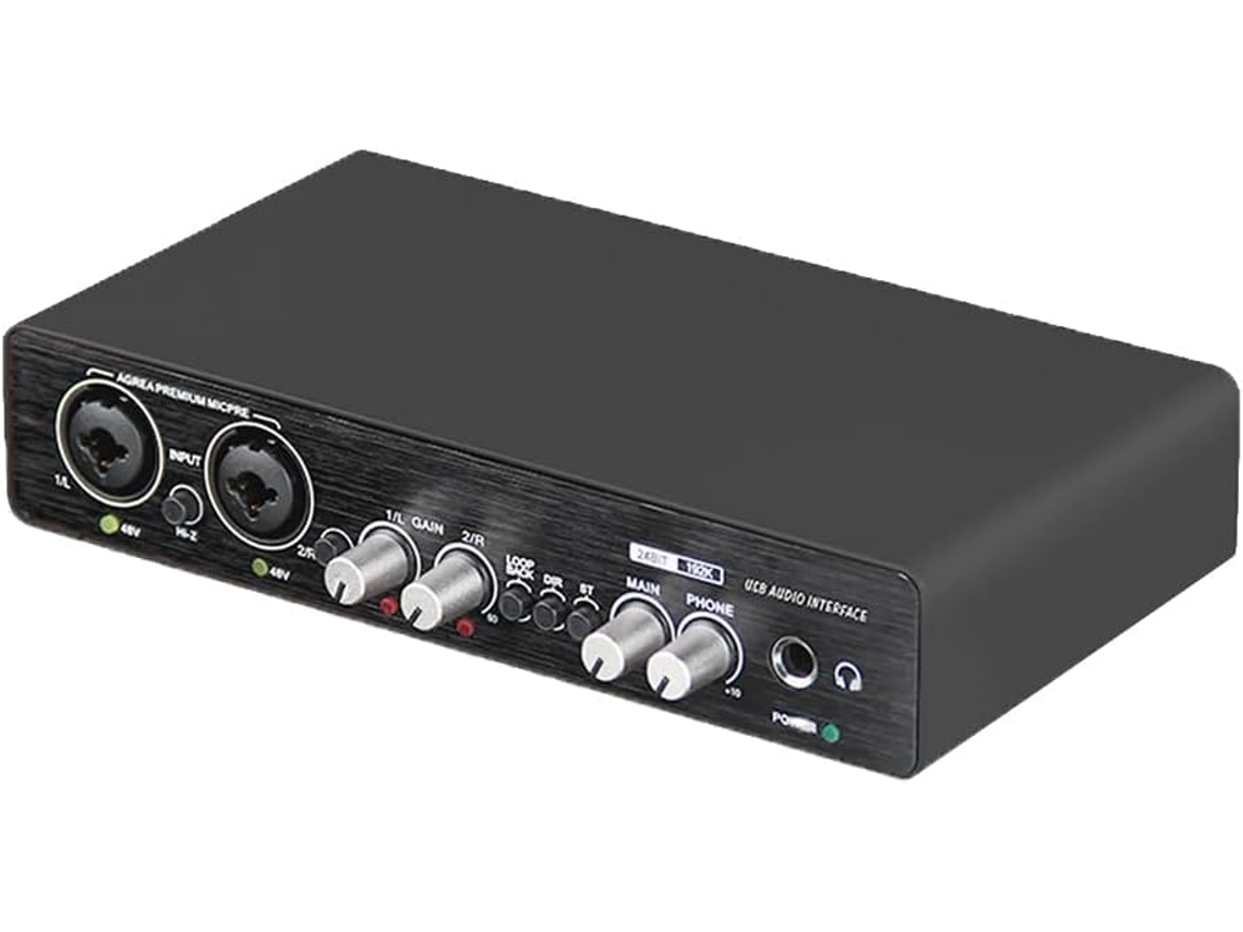 Resistencia De Interfaz Usb Uc22 De 24 Bits/192 Khz Para Instrumentos Informáticos