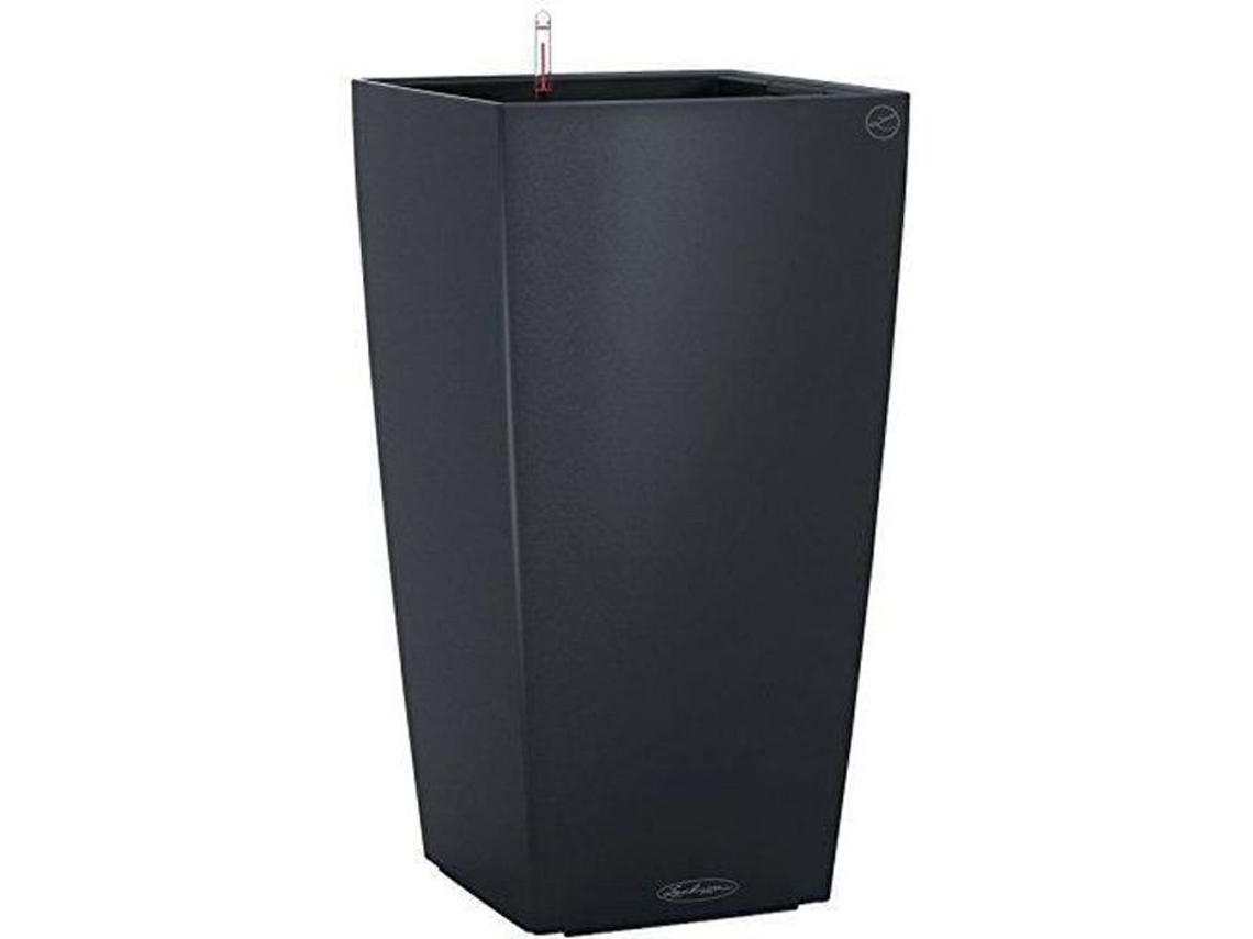 Maceta Lechuza Cubico Color 22 Gris Pizarra 6L Sustrato Autorriego