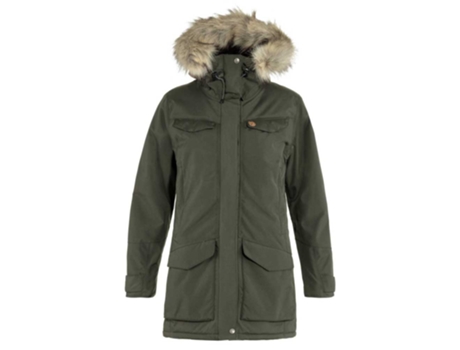 Casacos FJÄLLRÄVEN Parca Nuuk Verde XL Mulher