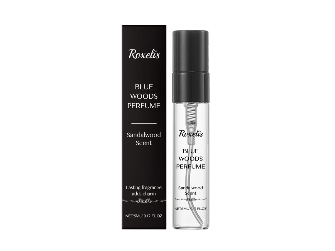Perfume de sándalo de madera azul