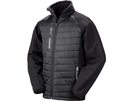 Chaqueta Result Softshell Rembourrée Black Compass (XS)