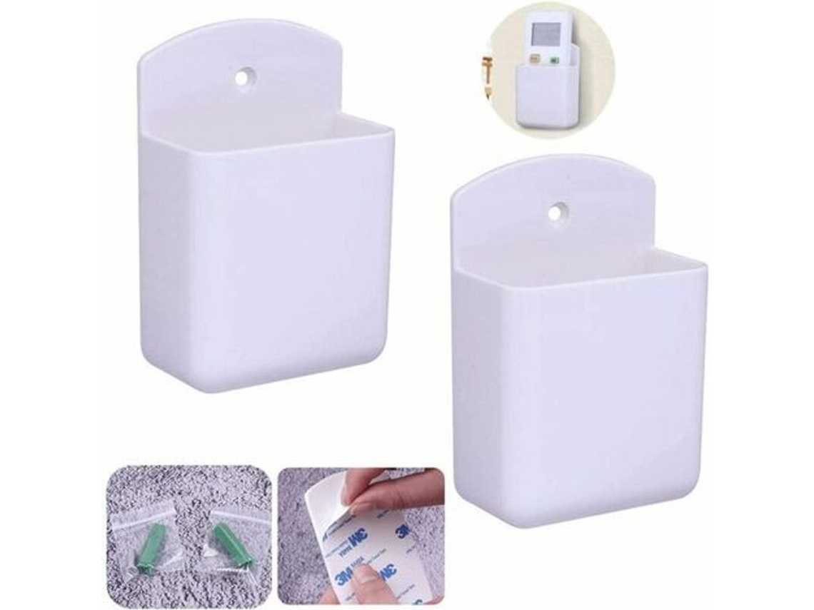 Soporte De Pared Autoadhesivo Universal Para Mandos A Distancia, 2 Unidades, Organizador Para Salón/dormitorio.