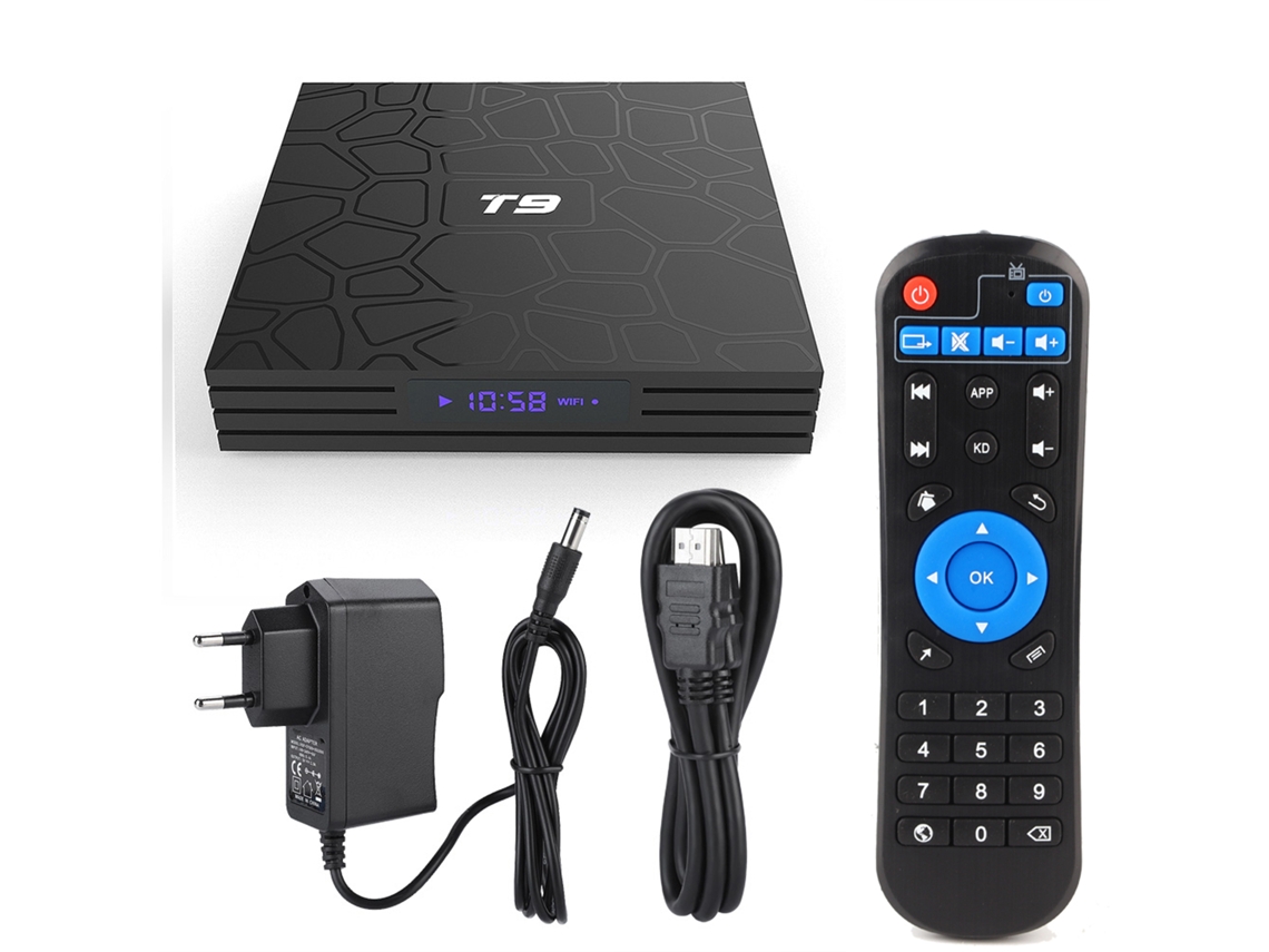 TV Box con decodificación 4k y Bluetooth