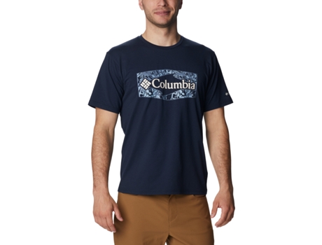 Camiseta para Hombre COLUMBIA (M - Multicolor)