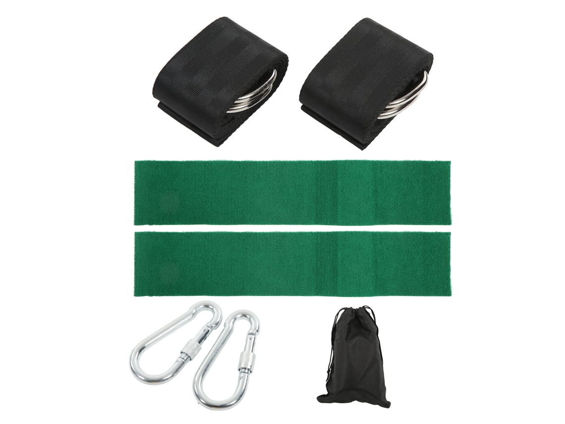 Kit De Suspensión Para Columpio De Árbol Con Mosquetón Y Correas, Capacidad De 1000 Kg, Para Uso En Exteriores, Patio Y Camping.