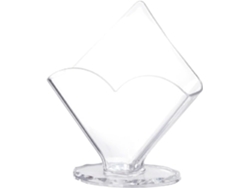 Juego De 2 Porta Pañuelos Verticales De Acrílico Transparente Para Mesa, Servilletas Para Restaurante Y Hotel