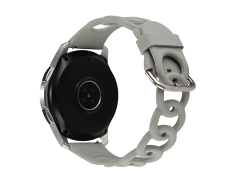 Correa de Silicona 22mm rosquilla hueca para Huawei Watch Buds/GT3 SE/GT3 Pro 46mm - canoso