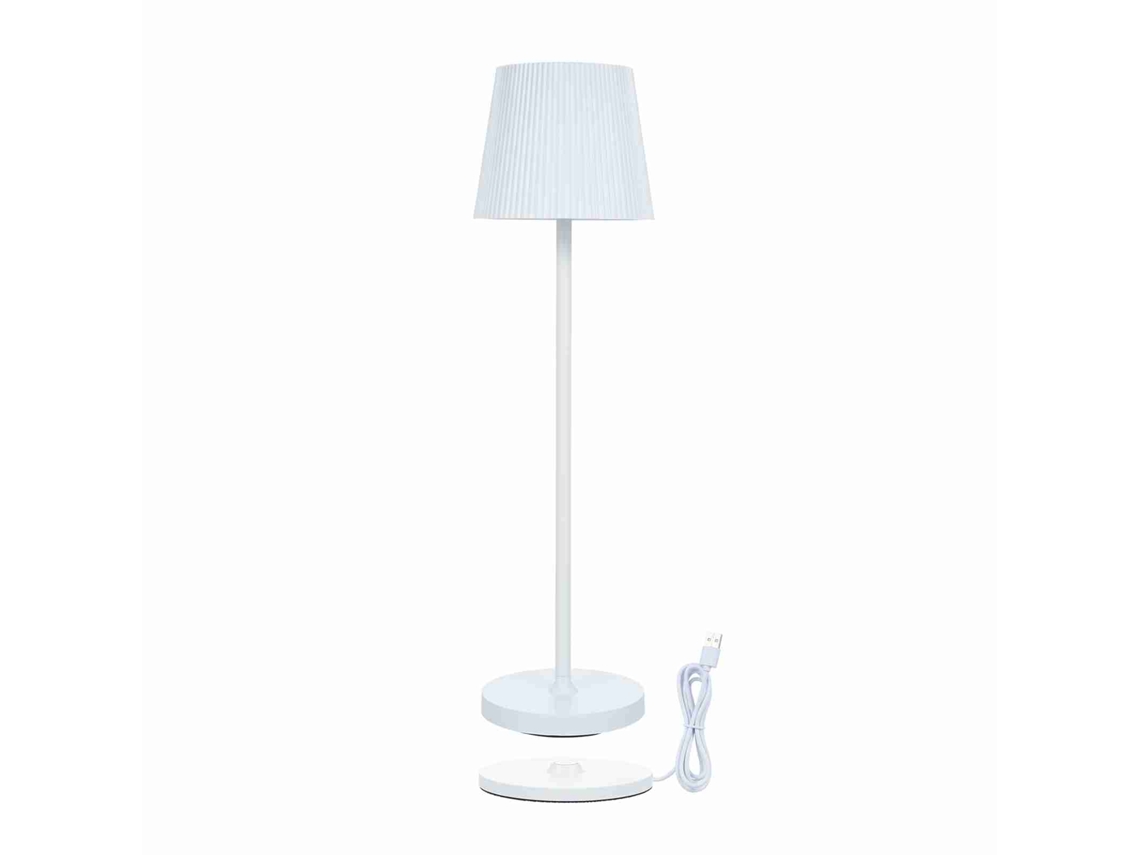 Lámpara De Mesa Led Portátil Con Control Táctil Y Regulador De Intensidad Continuo, Recargable, Para Sala De Estar Y Dormitorio.
