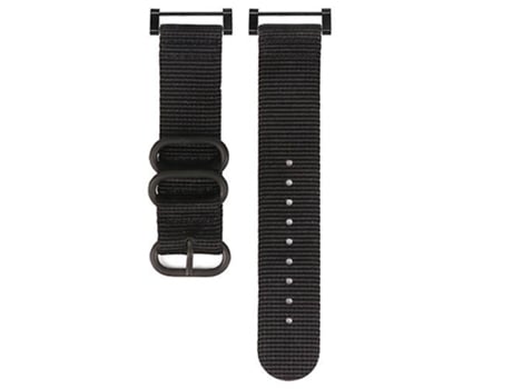 Correa para Suunto Core Correa de reloj de nailon con hebilla de acero negra de tres anillos VENISYMLIS