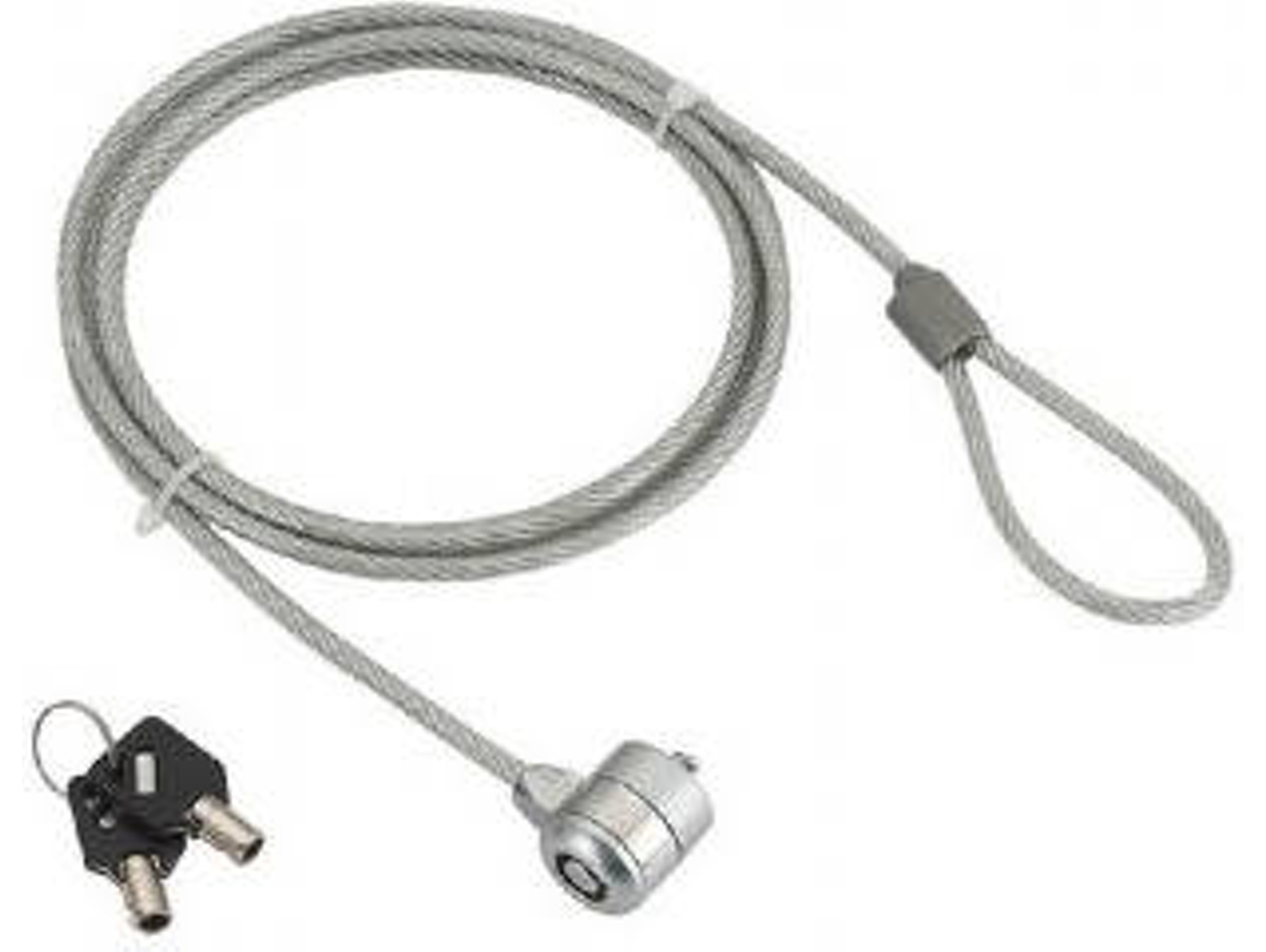 Candatos Antirrobo GEMBIRD LK-K-01 en Plateado