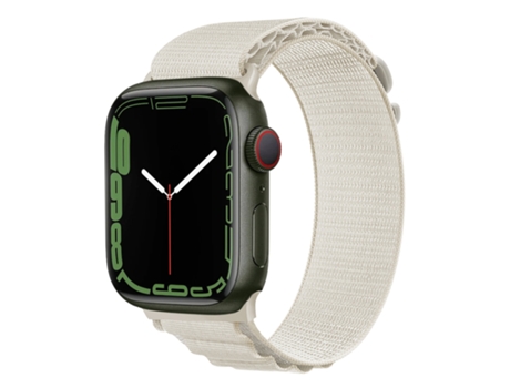 Correa de nailon para reloj inteligente con hebilla plateada para Apple Watch Series 8 y 7 de 41 mm / SE 2 y 6 y SE y 5 y 4 de 40 mm / 3 y 2 y 1 de...