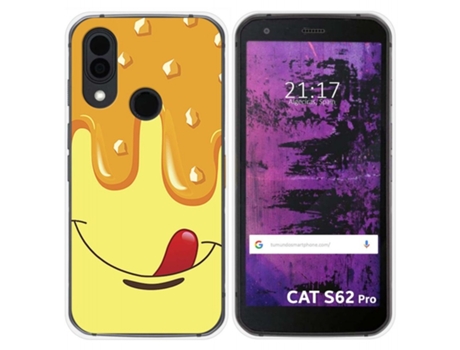 Carcasa CAT S62 Pro TUMUNDOSMARTPHONE Dibujos Multicolor