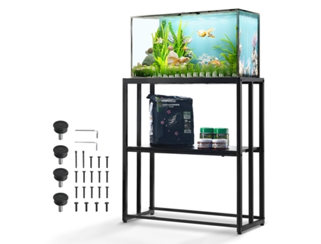 Soporte de acuario VEVOR soporte de acuario de 20 galones 24.8 x 13 x 30 acero 167.6 LBS