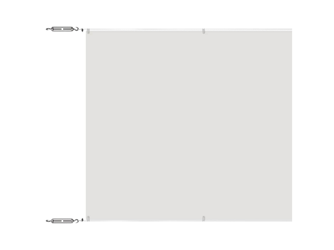 Maison Exclusive - Toldo Vertical Blanco 140x800 Cm Tela Oxford