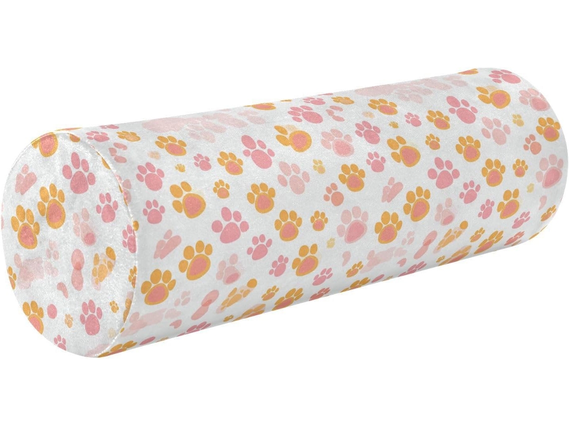 Almohada Frodotgv Cervical Redonda Espuma Viscoelástica Anchobrsoporte Soporte Muscular.brfácil Limpiar: