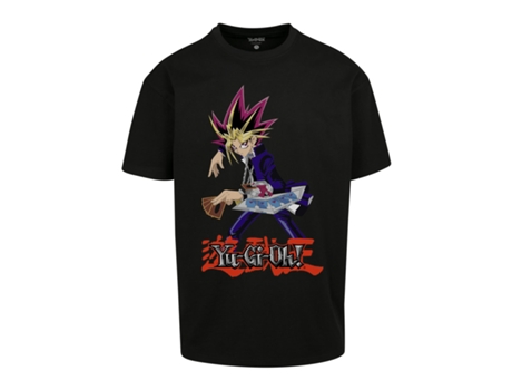 Camiseta MISTER TEE Oversize Yu Ghi Oh Duell Negro (L)