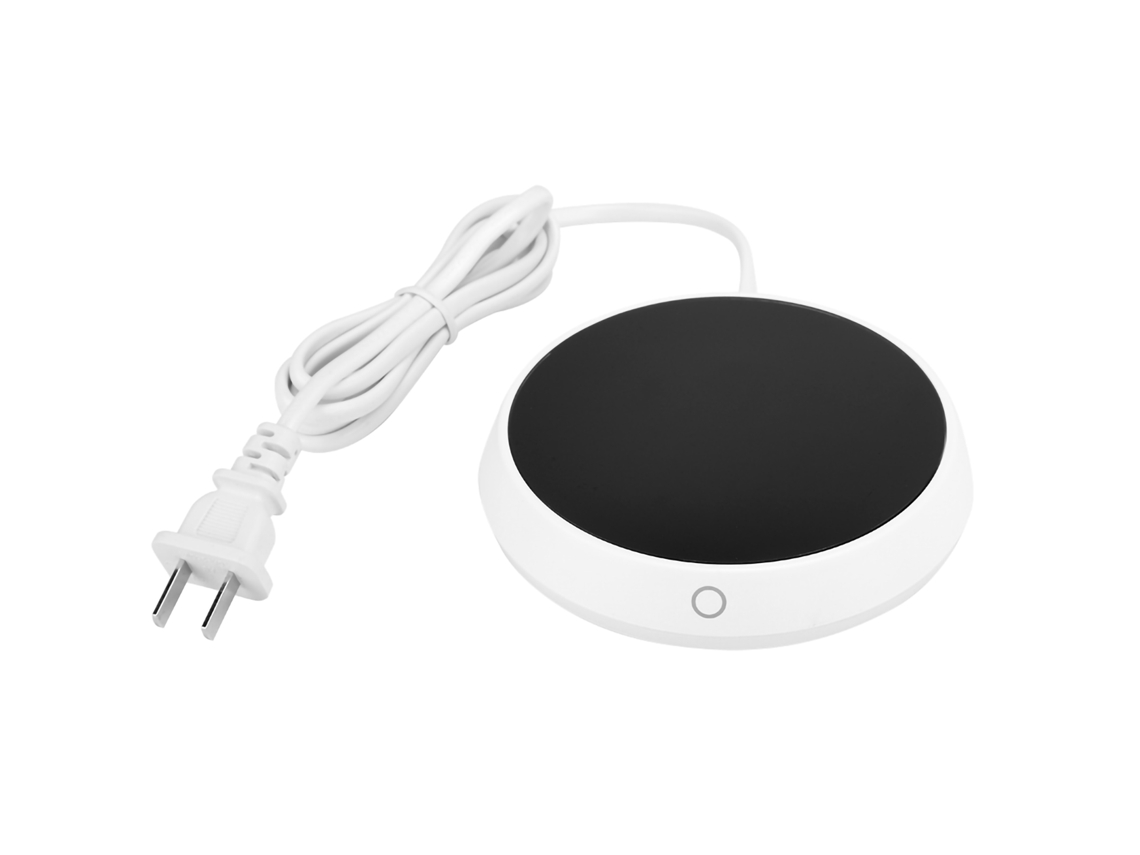 Calentador Eléctrico De Mesa Para Tazas Con Base De Calentamiento Uniforme, Seguro Y Portátil Para Café, Té Y Leche (110 V).