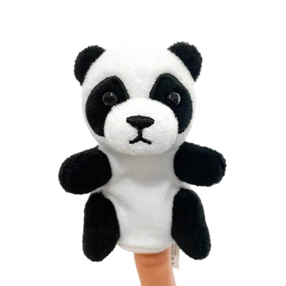 (panda) Serie De Peluches Con Títeres De Dedo Para Juegos De Rol Y Narración De Cuentos.