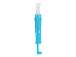Enhebrador Automático Multifuncional Para Agujas De Máquinas De Coser, Color Azul.