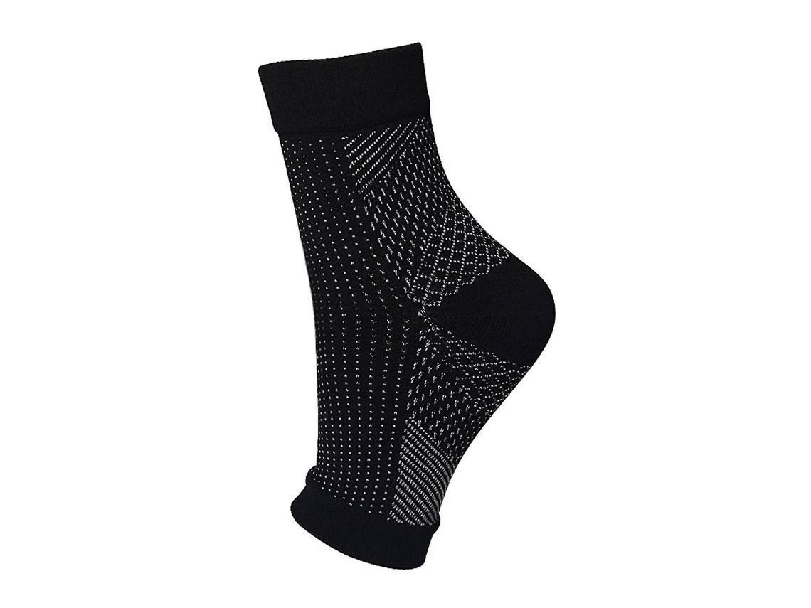 Calcetas De Compresión Soothesocks Para Neuropatia Aliviam Dor De Calhau E Arco Melhoram Circulação E Estabilidade L-xl Negro Blanco