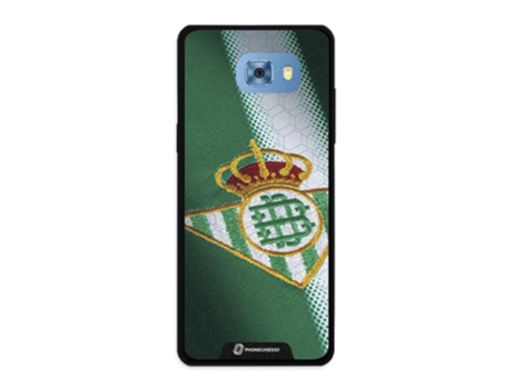 Funda Móvil Oficial Real Betis Fc para Samsung Galaxy A7 PHONECASES3D Piel Sintética Negro